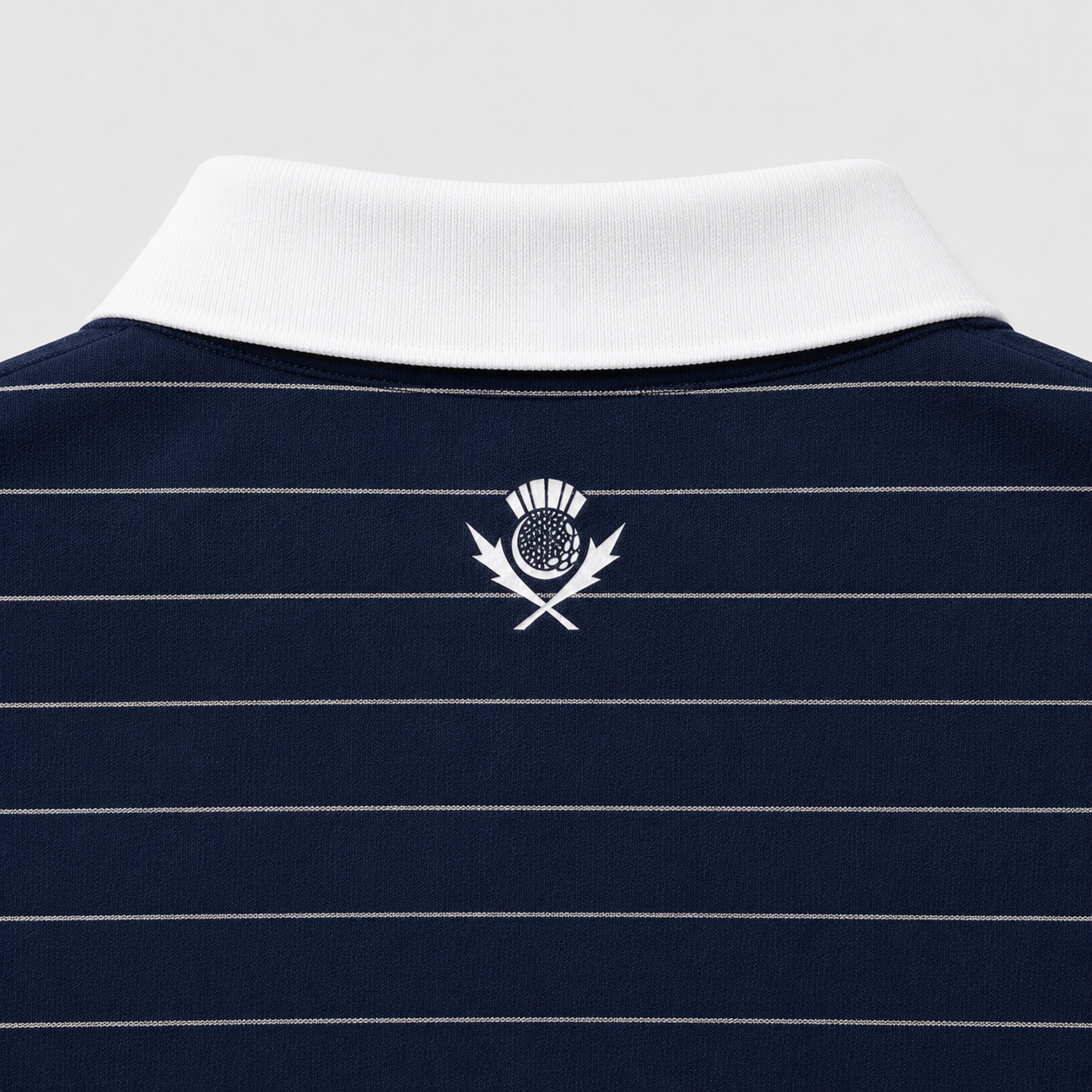 Founders Pinstripe Polo - Drop 001
