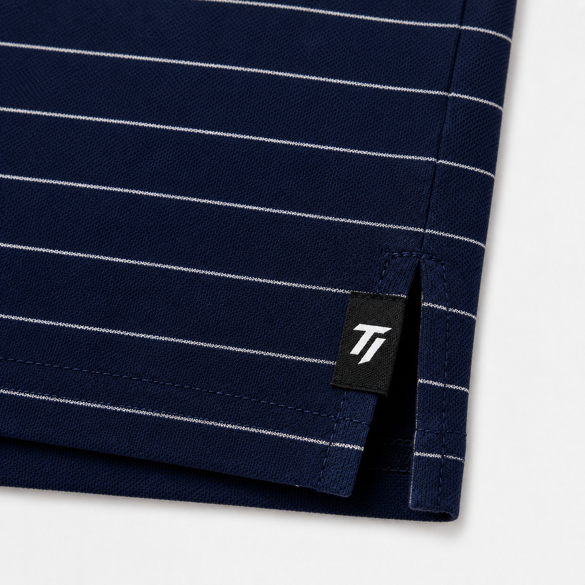 Founders Pinstripe Polo - Drop 001