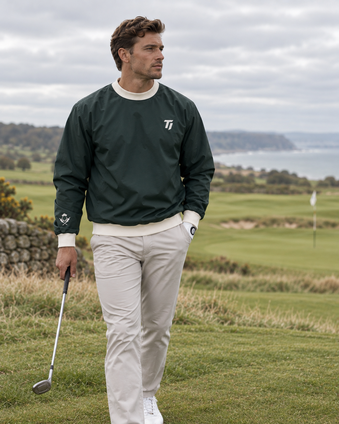 Thistle & Iron HIGHLANDER Crew Wind Top
